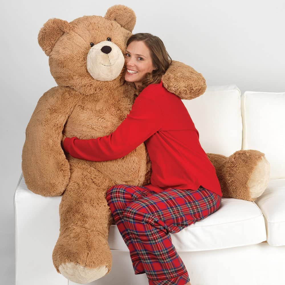 Christmas Teddy Bear - Christmas Stuffed Animals, Jumbo, 4 Foot, 48", 4 FT